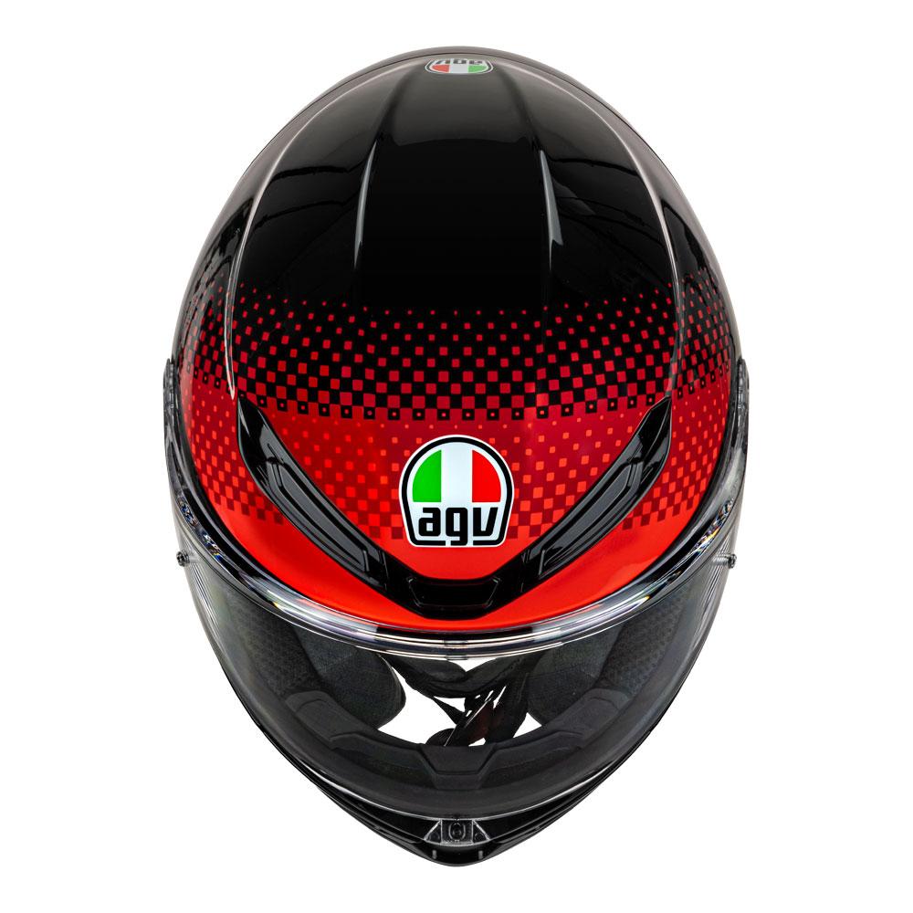 AGV K6 S - FISION BLACK/RED