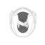 AGV CROWN PAD K5 JET EVO XS