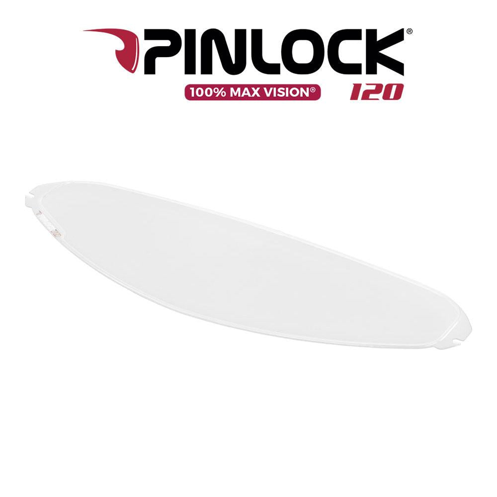AGV 100% MAX VISION PINLOCK® LENS 120 CLEAR K6