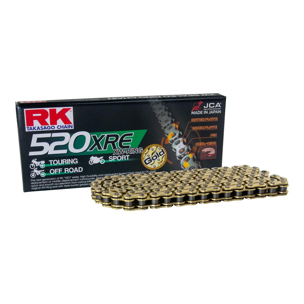 RK CHAIN GB520XRE - 120 LINK - GOLD