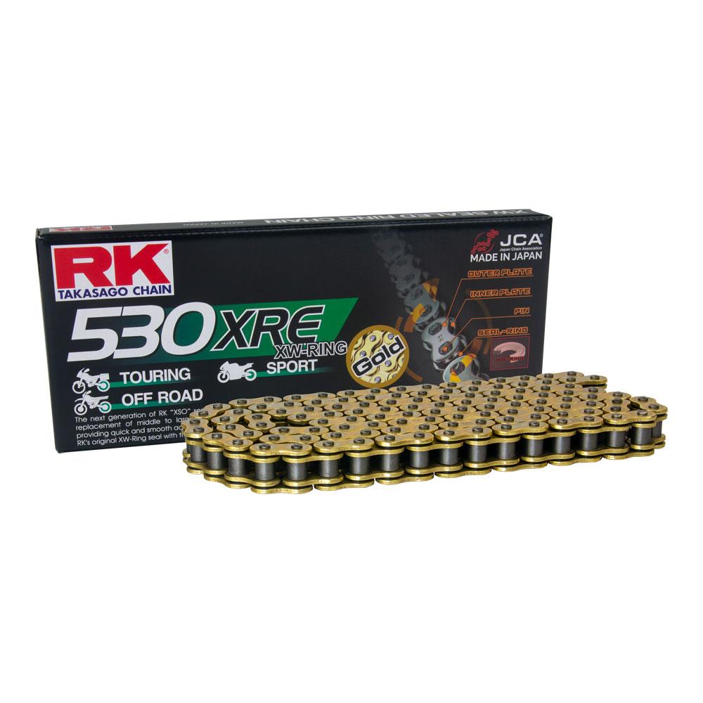RK CHAIN GB530XRE - 120 LINK - GOLD