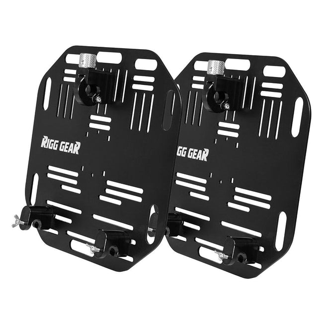 Nelson-Rigg Rigg Gear Universal Saddlebag Quick Release Plates (round tube) Hover Image