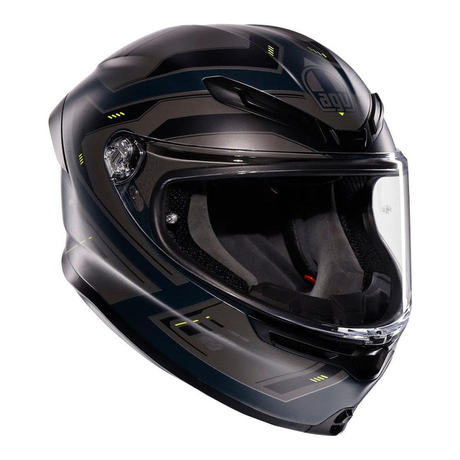 AGV K6 S - ENHANCE MATT GREY/YELLOW FLURO Hover Image