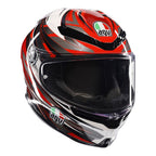 AGV K6 S - REEVAL WHITE/RED/GREY