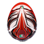 AGV K6 S - REEVAL WHITE/RED/GREY