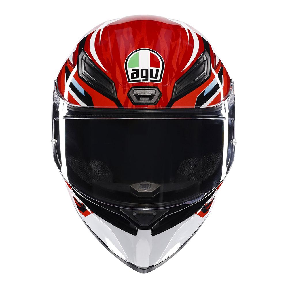 AGV K1 S - LION BLACK/RED/WHITE