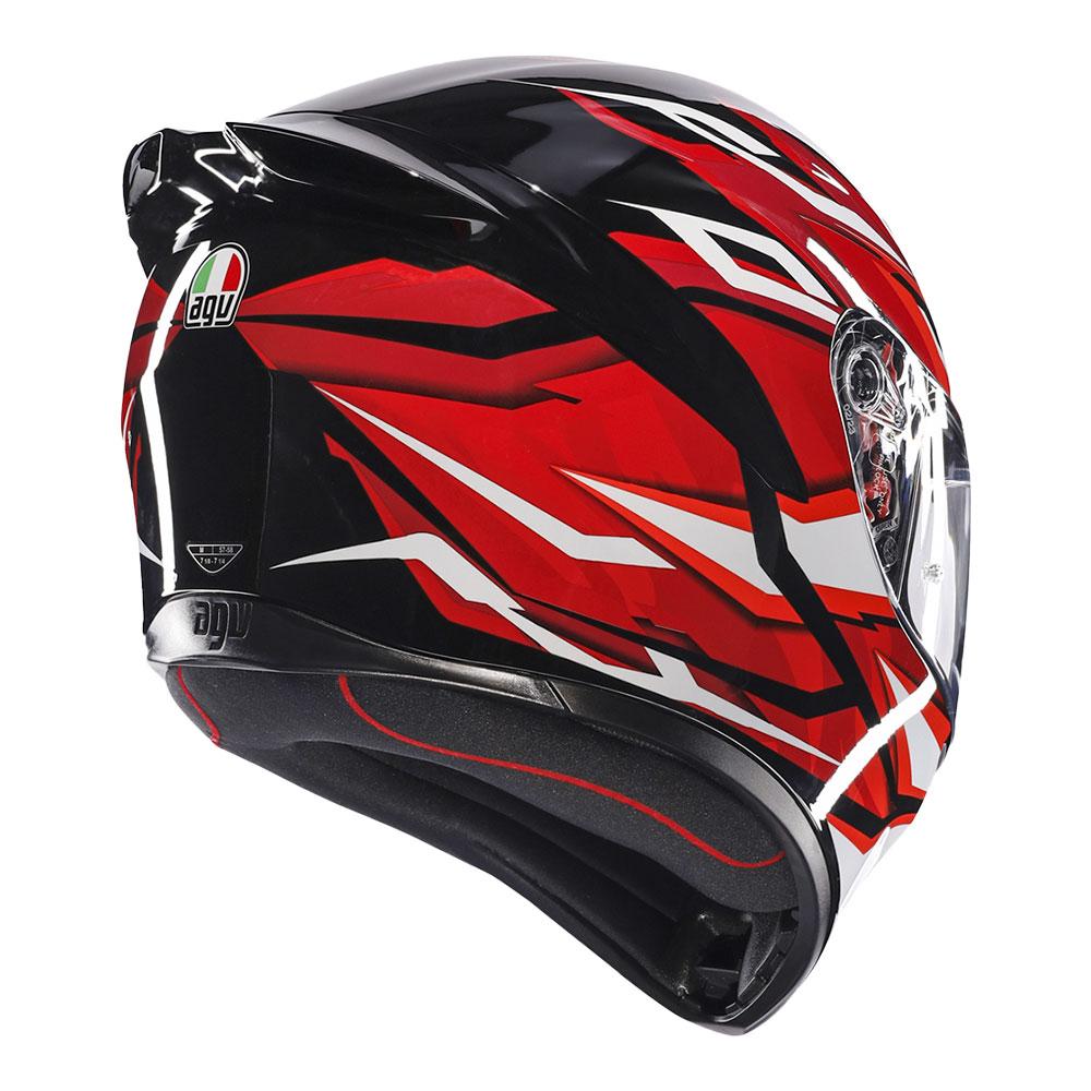 AGV K1 S - LION BLACK/RED/WHITE