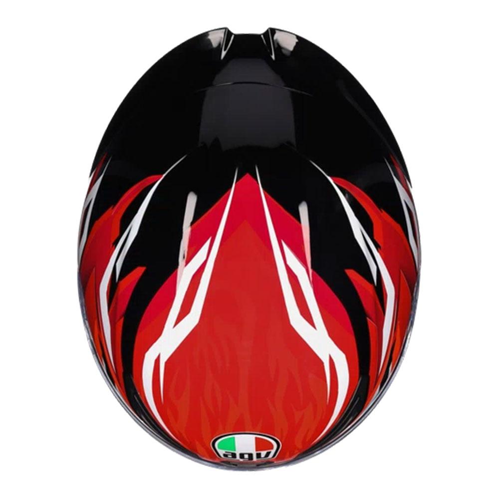 AGV K1 S - LION BLACK/RED/WHITE