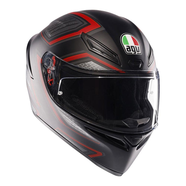 AGV K1 S - SLING MATT BLACK/RED Hover Image