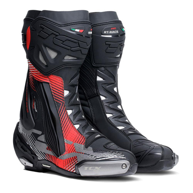 TCX RT-RACE PRO AIR BOOTS BLACK/RED/WHITE Hover Image