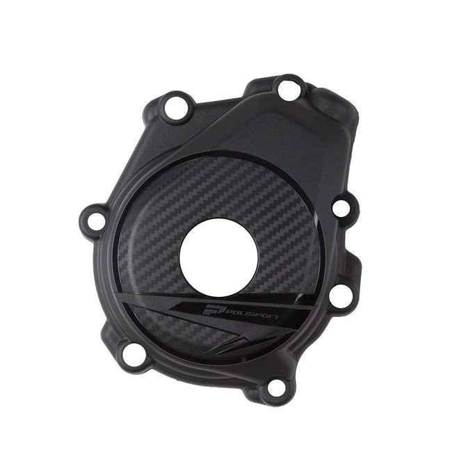 POLISPORT IGNITION COVER KTM SXF/XCF450 23-24 HUSQVARNA FC/FX 250-350 FC/FS450 23/24 BLK Hover Image