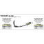 ARROW 71430MI [RAS]: LINK PIPE SST RE OE CAT - KA ZX-10R 11>15
