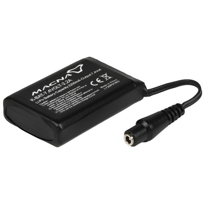 Macna 7,4V 2.2A Single Spare Battery (1 Glove) Hover Image
