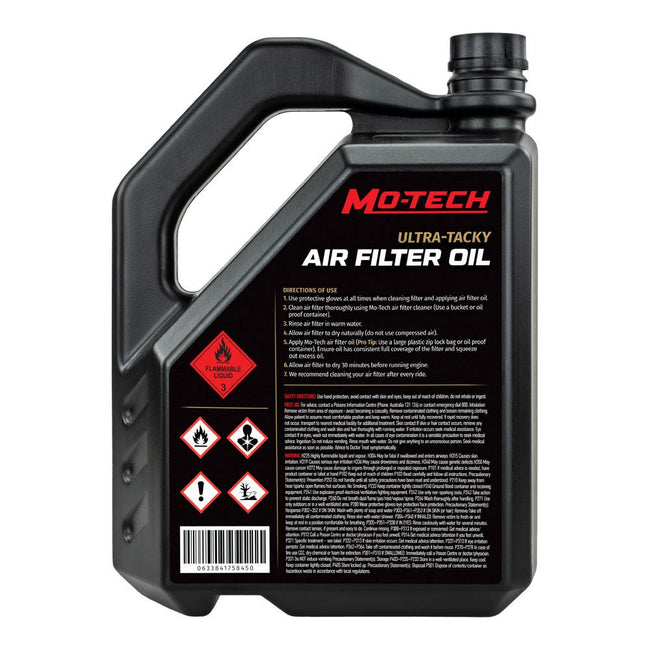 MO-TECH AIR FILTER OIL 4L Main Image