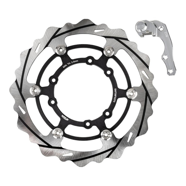 STATES MX 270MM OVERSIZE FRONT DISC KIT WITH BRACKET - HONDA (70-SB0-823) Hover Image