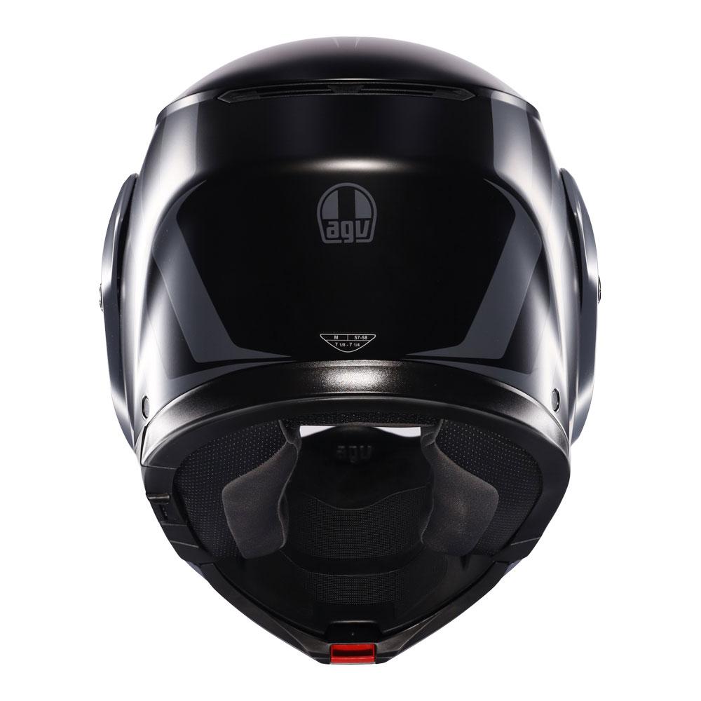 AGV STREETMODULAR - RESIA MATT BLACK/GREY