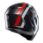 AGV STREETMODULAR - RESIA MATT GREY/SILVER/RED