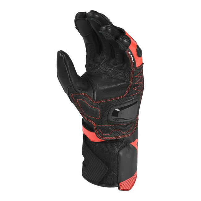 Macna Thandor Gloves Black/Red Main Image