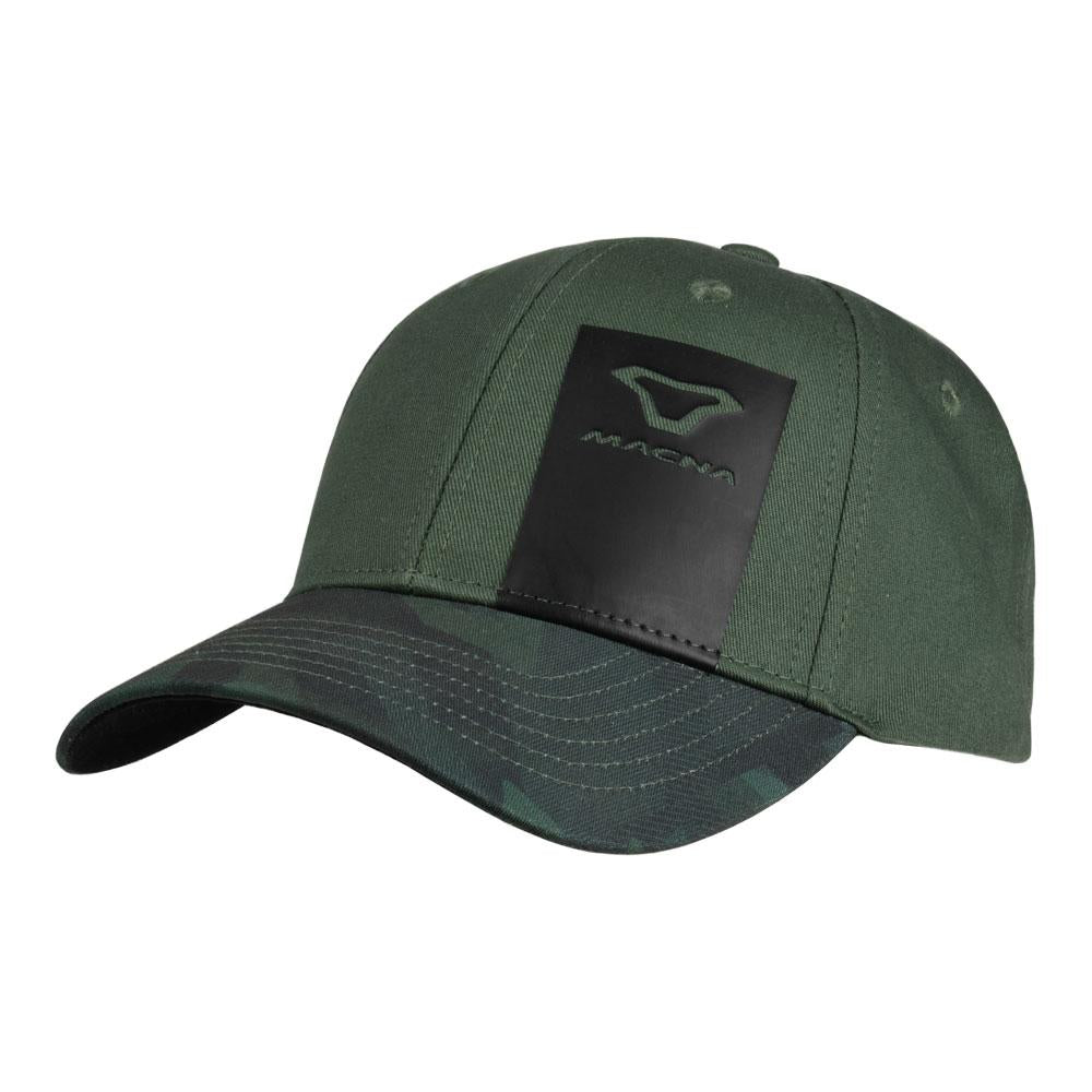 Macna Stripe Baseball Cap Green/Black One Size