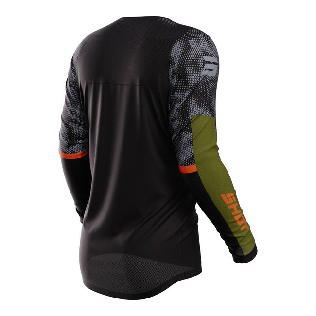 Shot Contact Patrol Jersey Black/Kaki Main Image