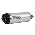 ARROW 71804AK Silencer - RACE-TECH Aluminium Silver with Carbon End Cap