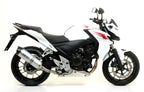 ARROW 71804AK Silencer - RACE-TECH Aluminium Silver with Carbon End Cap