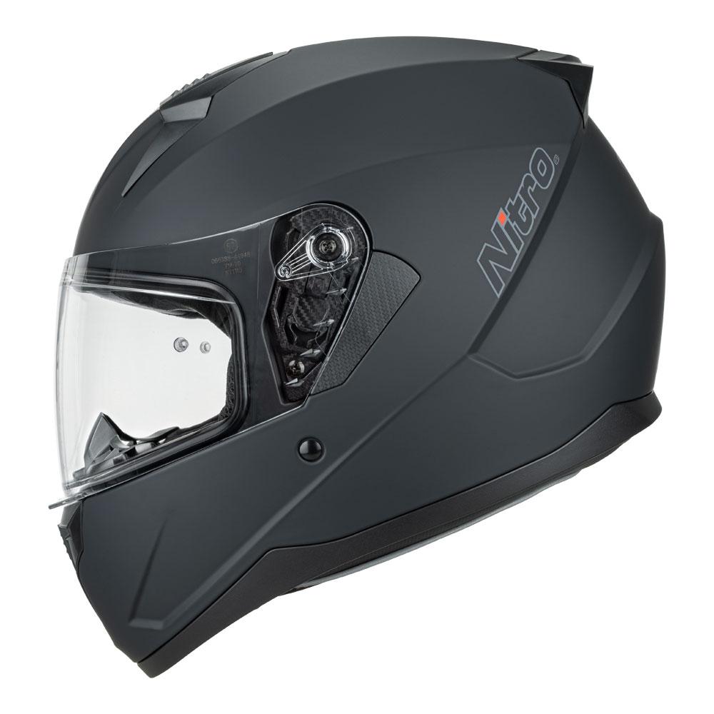 NITRO N670 FULL FACE SATIN BLACK