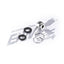 BEARING WORX - UPPER SHOCK BEARING KIT HONDA (90-300-01S)
