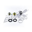 BEARING WORX - UPPER/LOWER SHOCK BEARING KIT KTM