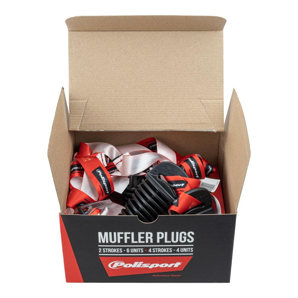 POLISPORT EXHAUST BUNG 10PK - (4 Large, 6 Small)
