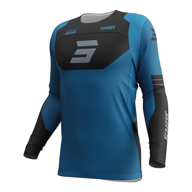 Shot Contact Shield Jersey Blue Hover Image