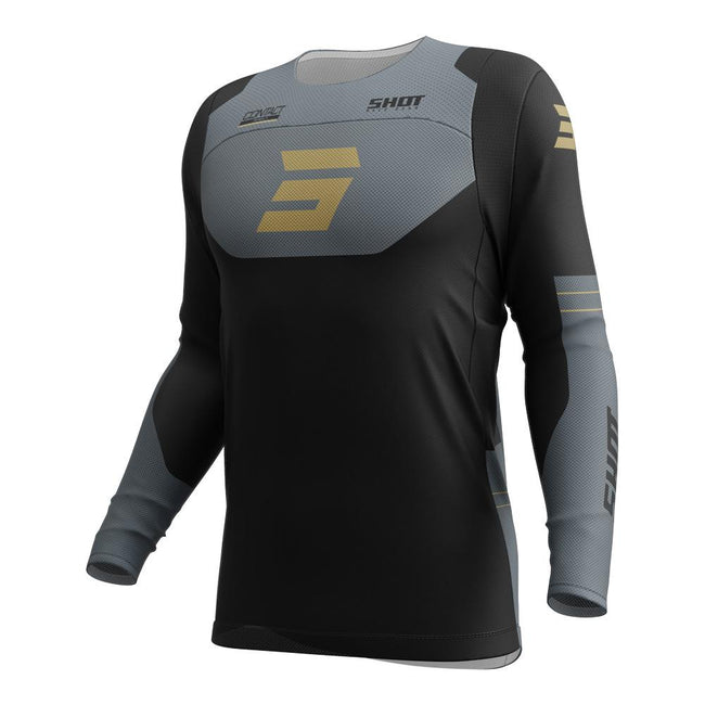Shot Contact Shield Jersey Gold Hover Image