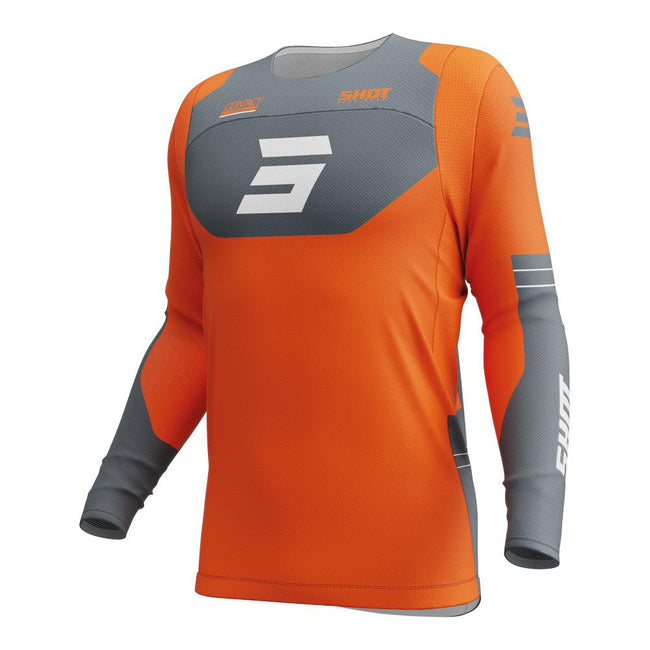 Shot Contact Shield Jersey Orange Hover Image