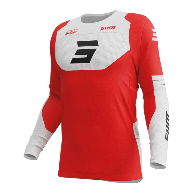 Shot Contact Shield Jersey Red Hover Image