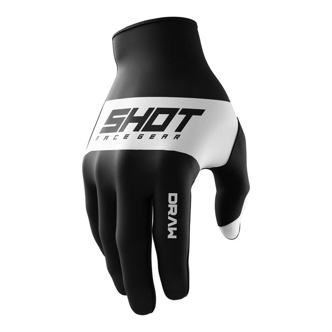 Shot Draw Sky Gloves Black Hover Image