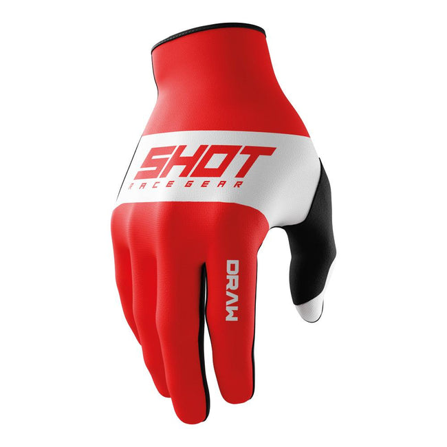 Shot Draw Sky Gloves Red Hover Image