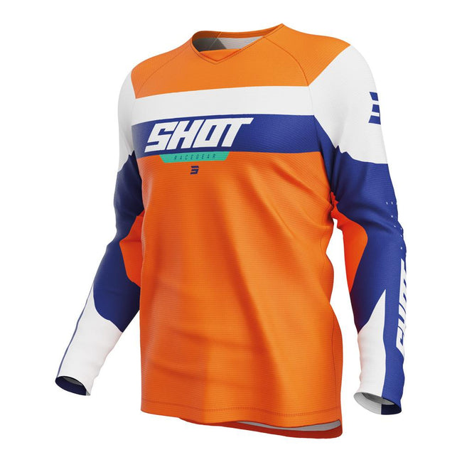 Shot Draw Kid League Jersey Orange Hover Image