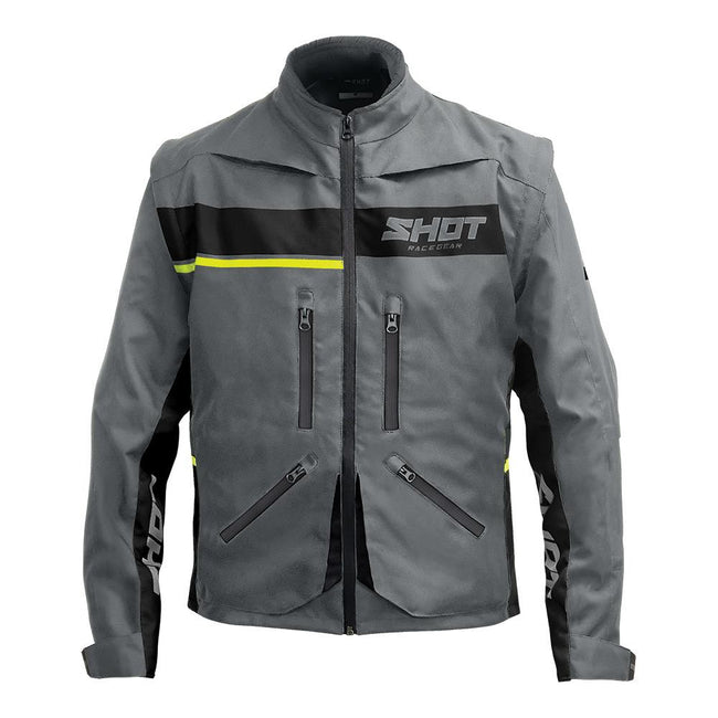 Shot Contact Assault 2.0 Jacket Grey/Neon Yellow Hover Image