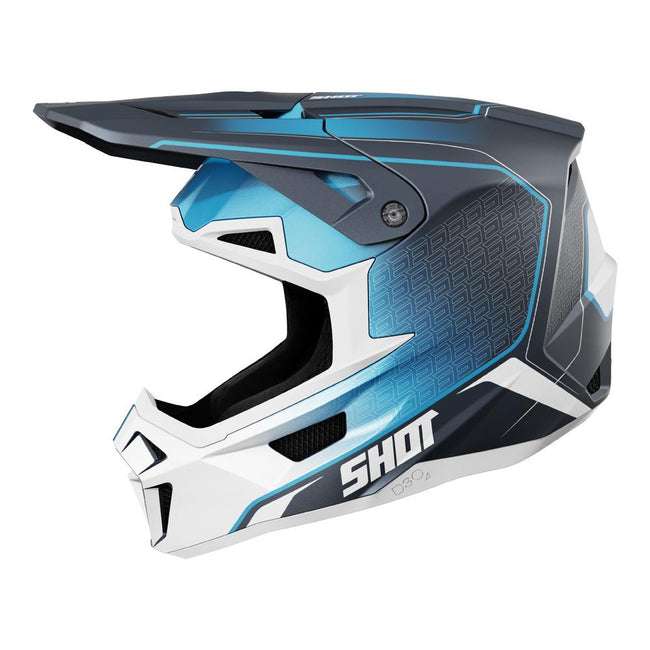 Shot Lite Challenger Helmet Blue Matt Hover Image