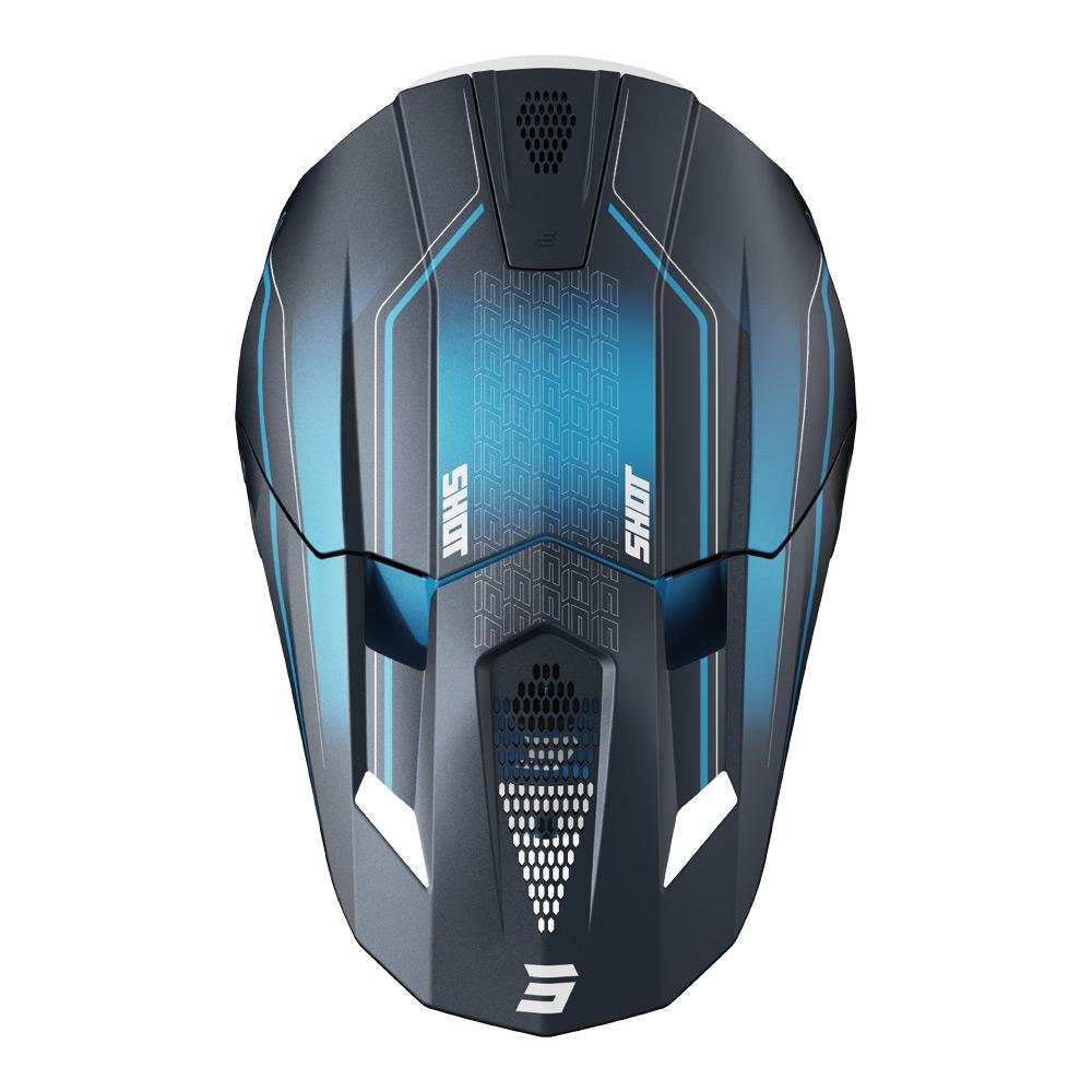 Shot Lite Challenger Helmet Blue Matt