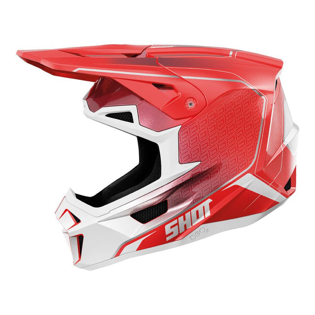 Shot Lite Challenger Helmet Red Pearly Hover Image