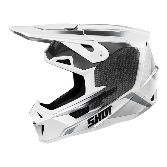 Shot Lite Challenger Helmet Black/White Pearly Hover Image