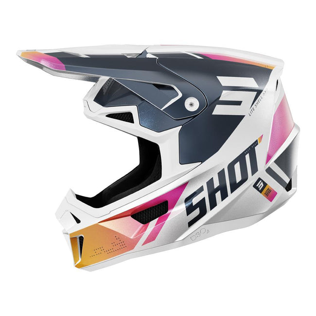 Shot Lite Ultra Helmet Orange/Pink Pearly Hover Image