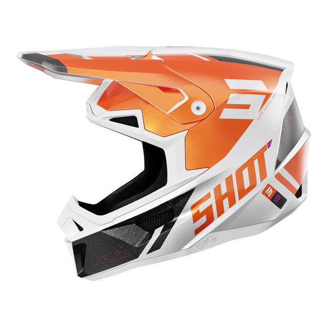 Shot Lite Ultra Helmet Orange Pearly Hover Image