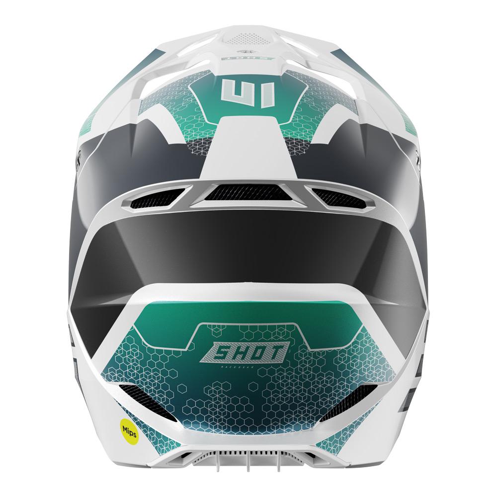 Shot Race Phaser Helmet Blue/Turquoise Pearly