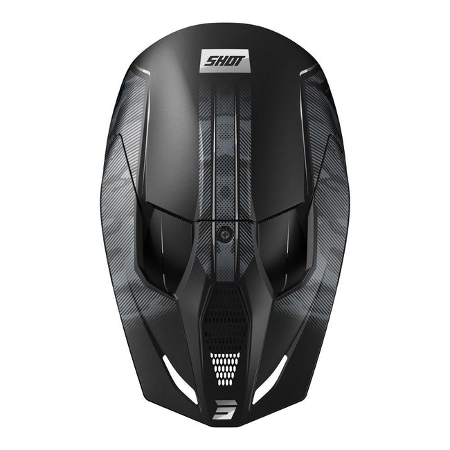 Shot Race Camo Tactic Helmet Black/Grey Matt Main Image