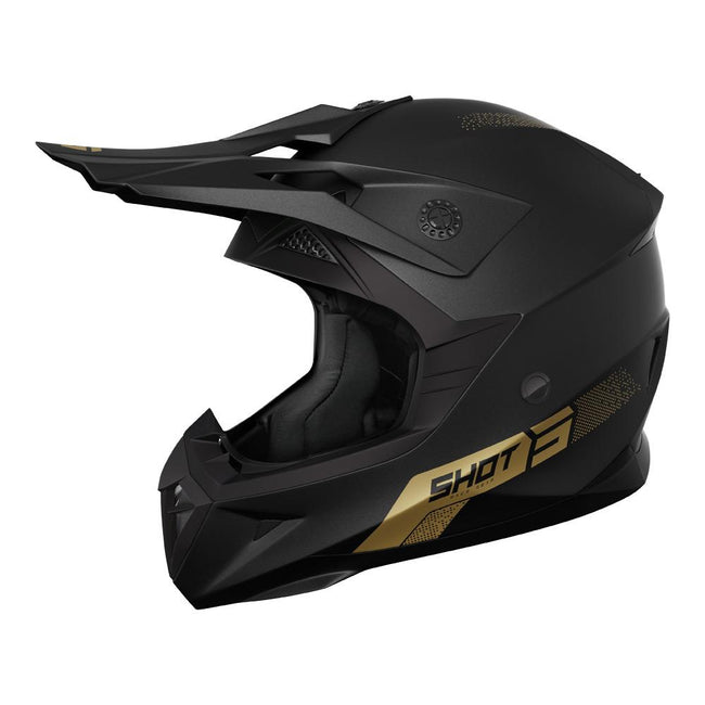 Shot Pulse Element Helmet Gold Matt Hover Image