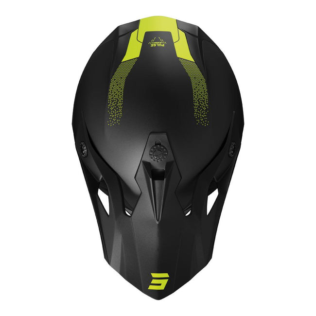 Shot Pulse Element Helmet Neon Yellow Matt Main Image