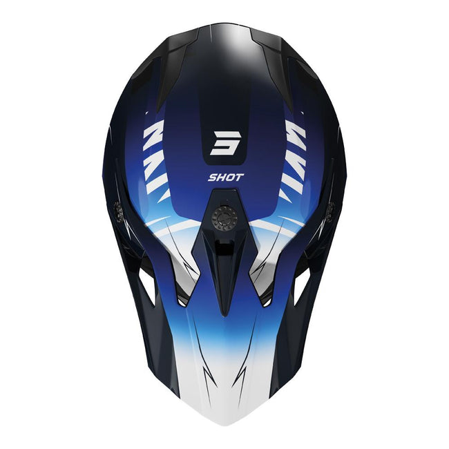 Shot Pulse Kid X-Treme Helmet Blue Glossy Main Image