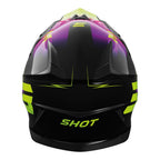 Shot Pulse Kid X-Treme Helmet Pink/Neon Yellow Glossy